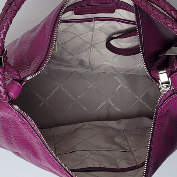 Michael Kors Lexington Large Pebbled Leather Shoulder Bag - Picture 5 of 5